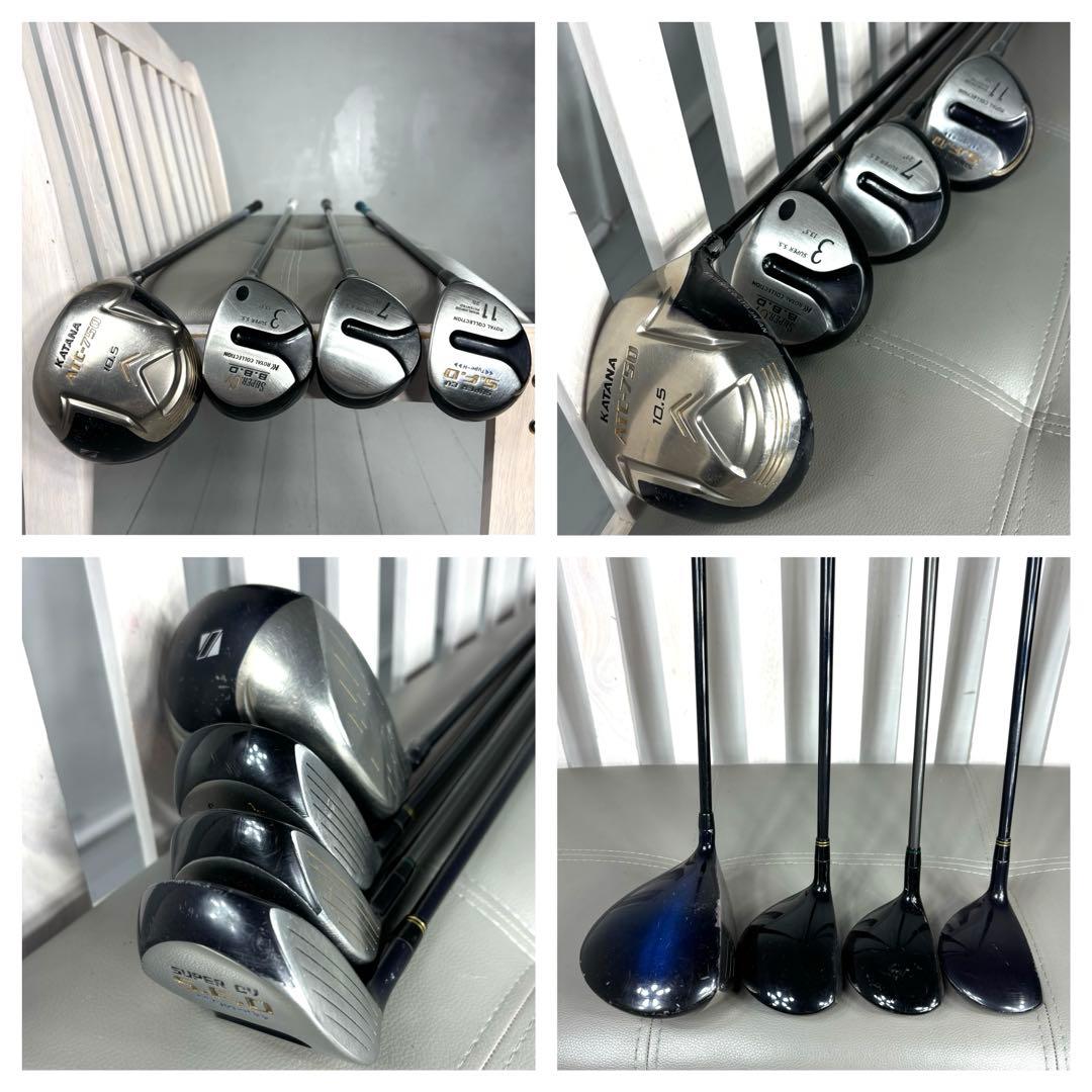 本格派 メンズゴルフクラブ 13本 フルセット ゴルフセット お試し 初心者向け