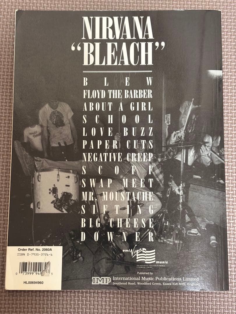 NIRVANA ニルヴァーナ ギタースコア バンドスコア 5点　おまけ付き