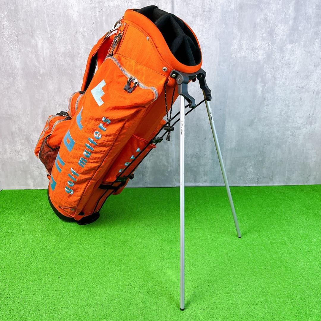 良品 オノフ スタンド式キャディバッグ 軽量 9型 口枠7分割 ONOFF