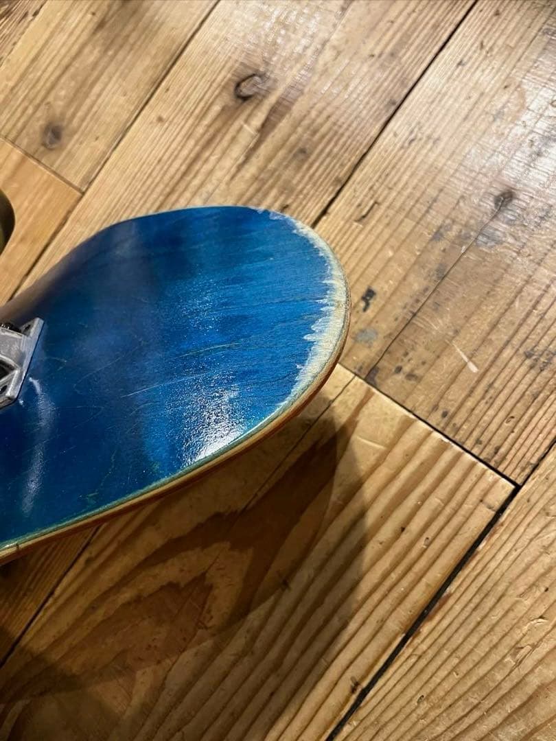 グラデーションスケートボード（青赤）コンプリート