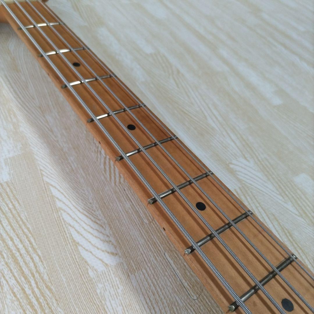 ダークブルー ジャズベーススタイルエレキベース