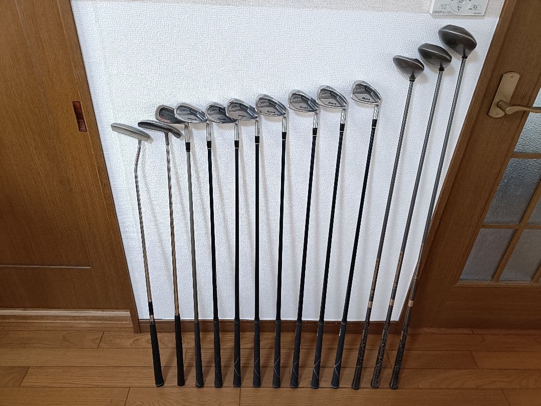 キャディバッグ、ゴルフクラブ13本　セット