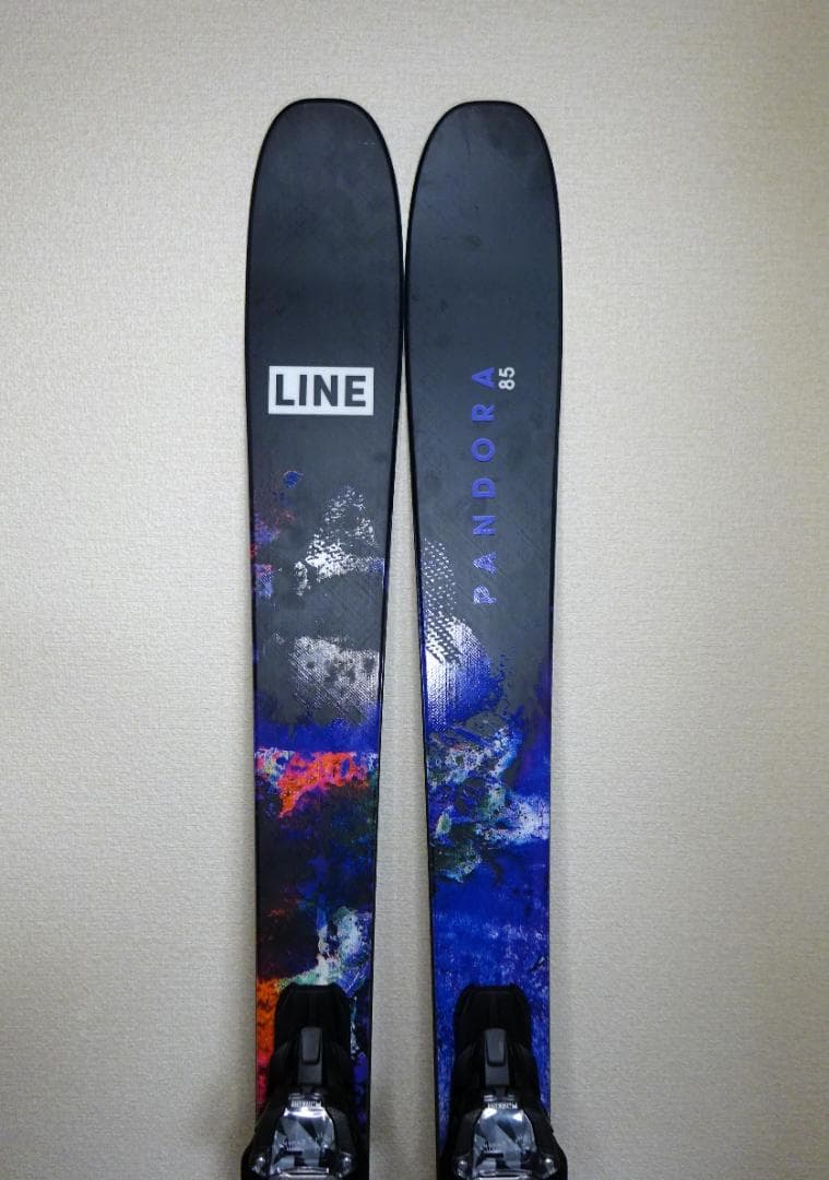 未使用 パウダー BCスキー LINE PANDORA 85 GWビンディング