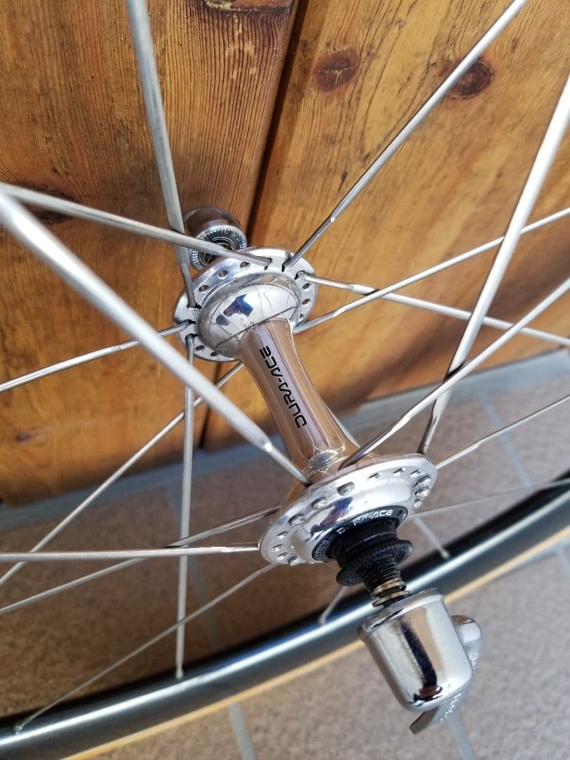 HED カーボン チューブラー フロント ホイール 700c