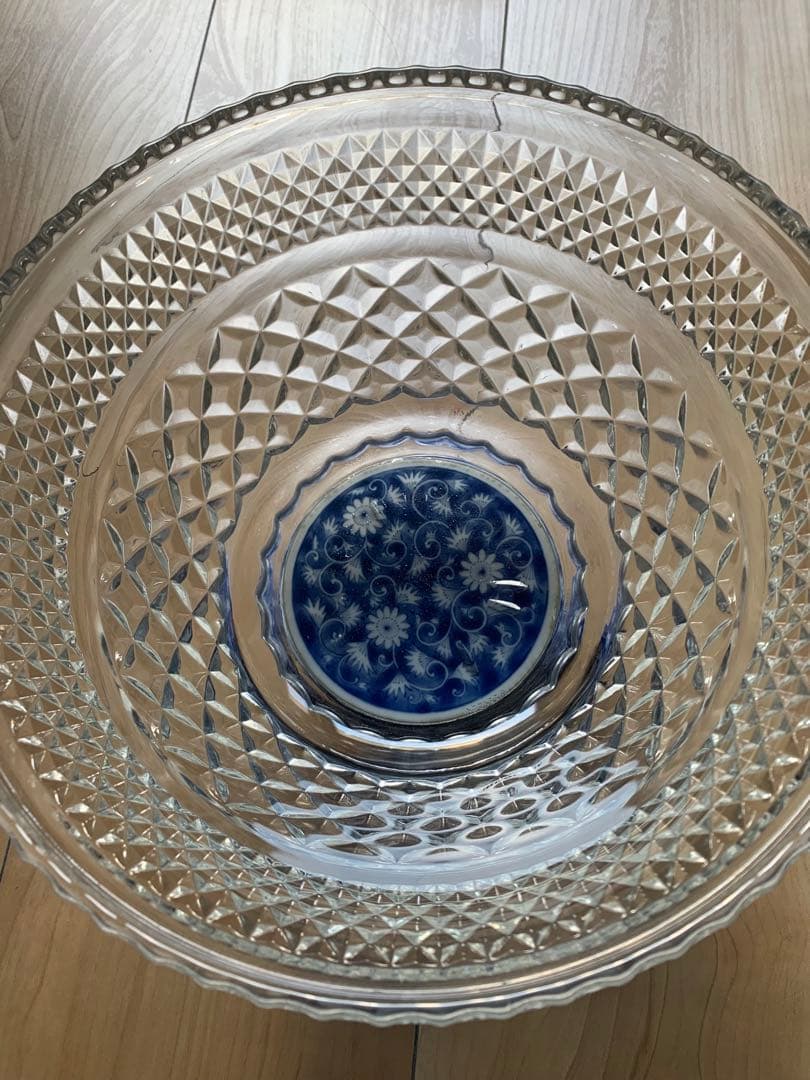 有田焼　龍峰窯　ガラスコンポート 民藝　民芸　工芸品