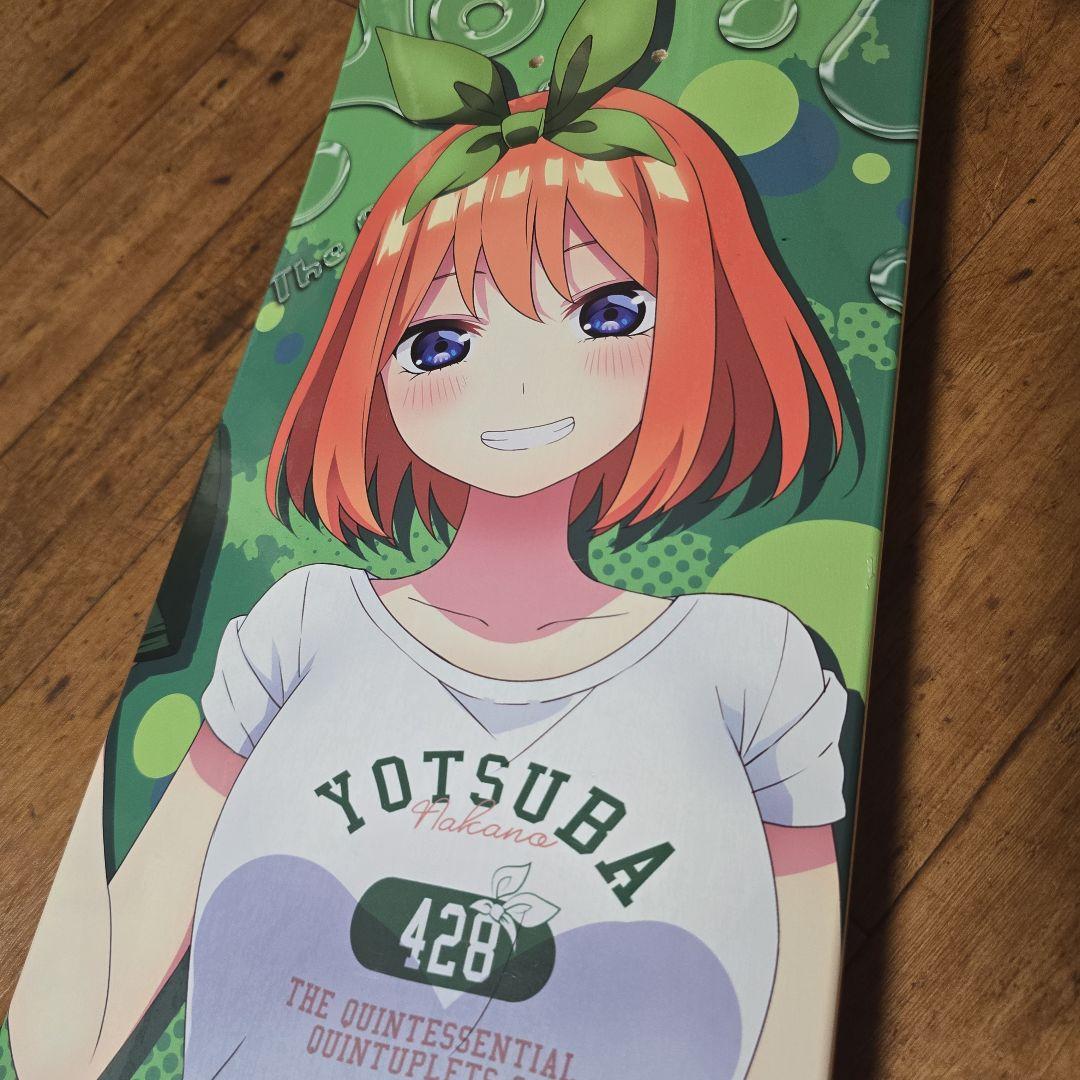 【新品・未使用】五等分の花嫁∬ スケートボードデッキ 中野四葉 ムービック