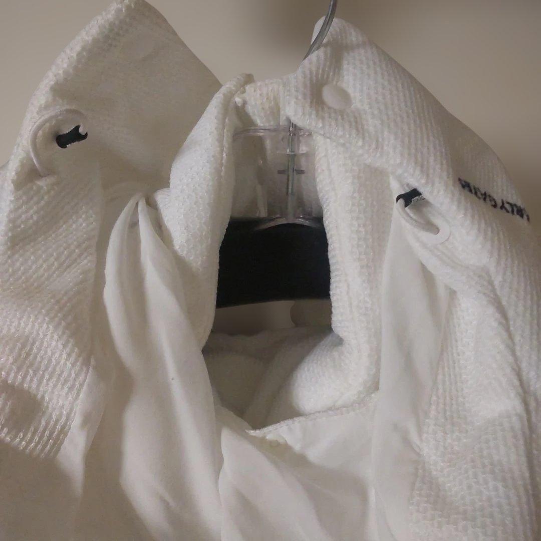 PEARLY GATES フード付きベスト ホワイト