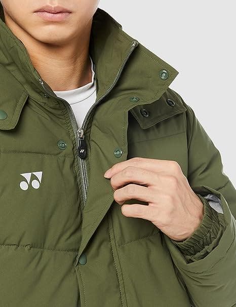 新品★ヨネックス　高機能！ヒートカプセルダブル ダウン調ハーフコート★ユニM