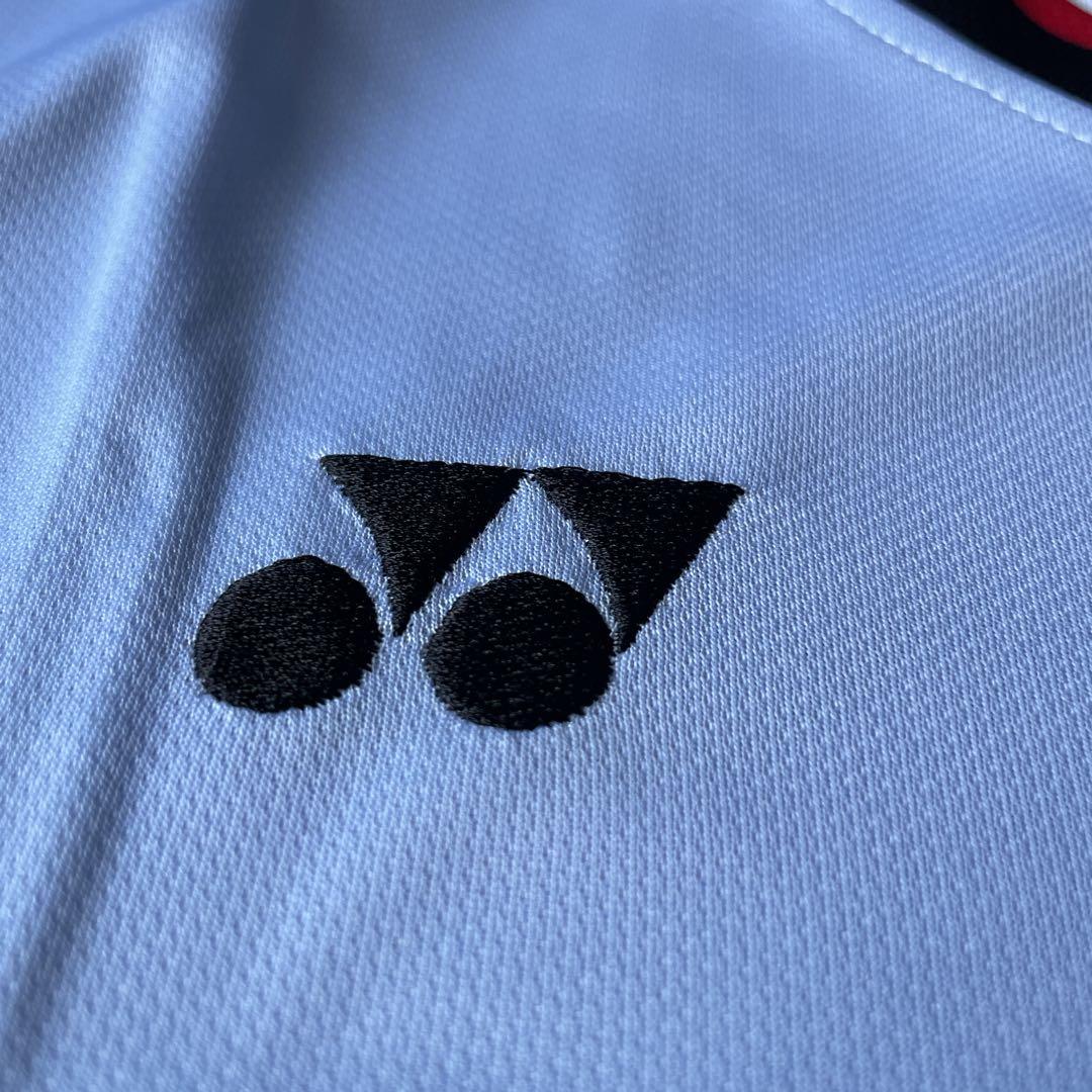 ヨネックスYONEX バド＆テニスゲームシャツ　新品　サイズLライトブルー