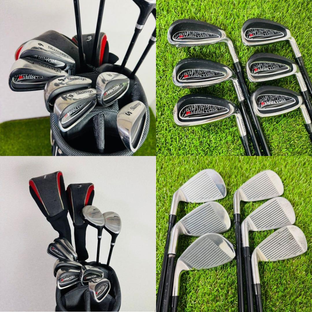 【初心者男性用】slazenger PHANTOM レクサス ゴルフクラブセット
