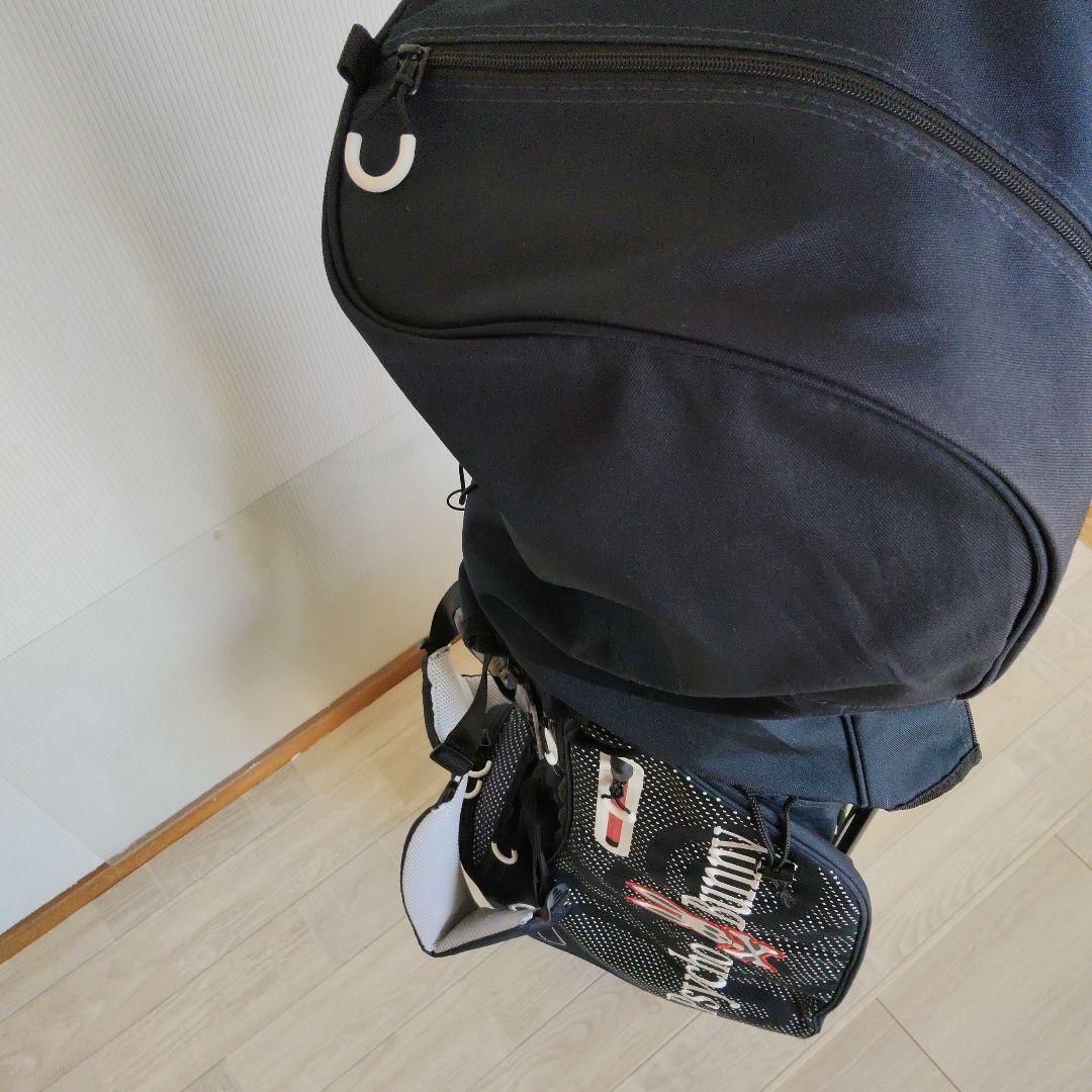 Psycho Bunny キャディバッグ ブラック・ホワイト