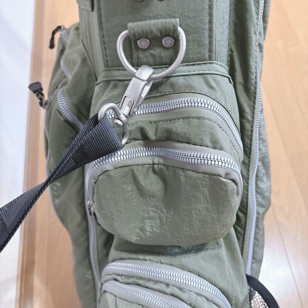 K350 onoff オノフ スタンドキャディバッグ オリーブグリーン