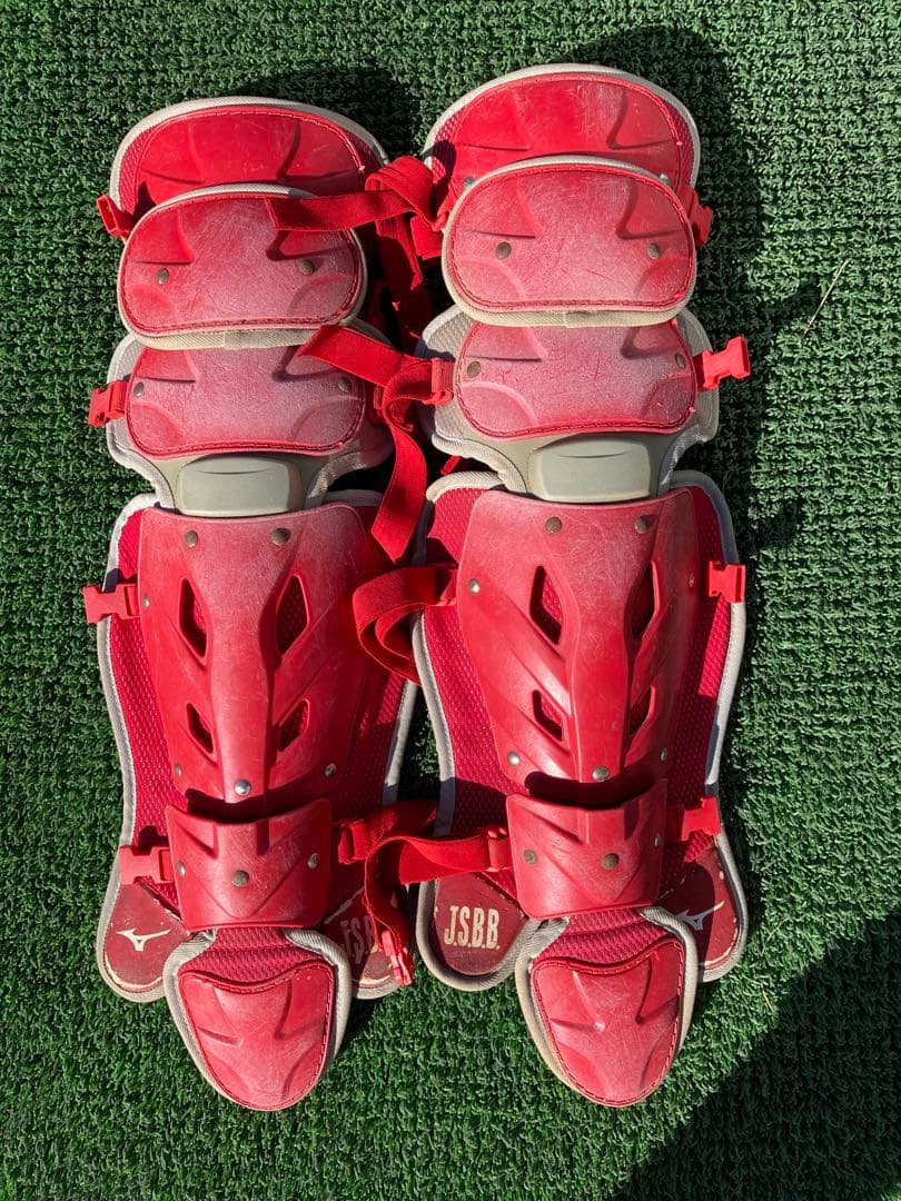 中古Mizuno proキャッチャー用プロテクター 軟式