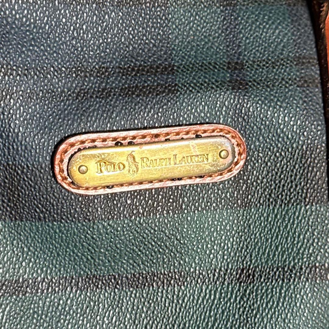 Polo Ralph Lauren 2way ボストンバッグ タータンチェック