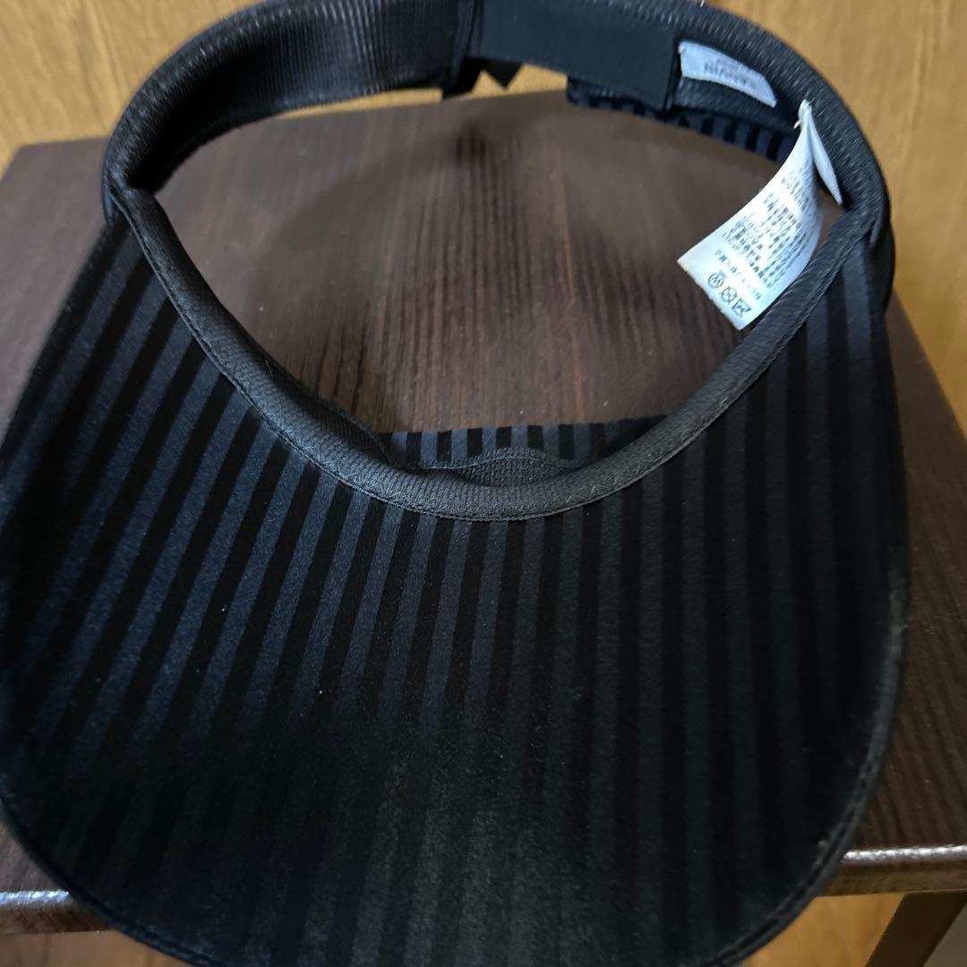 LANVIN SPORT ブラック バイザー