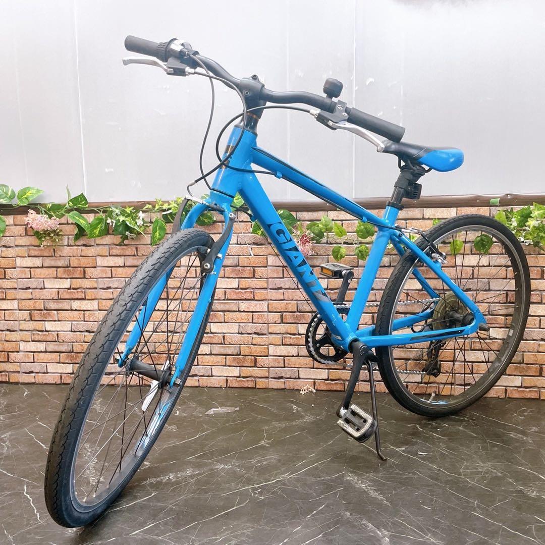 【29】子供用自転車 子供車 GIANT ESCAPJR ブルー 24インチ