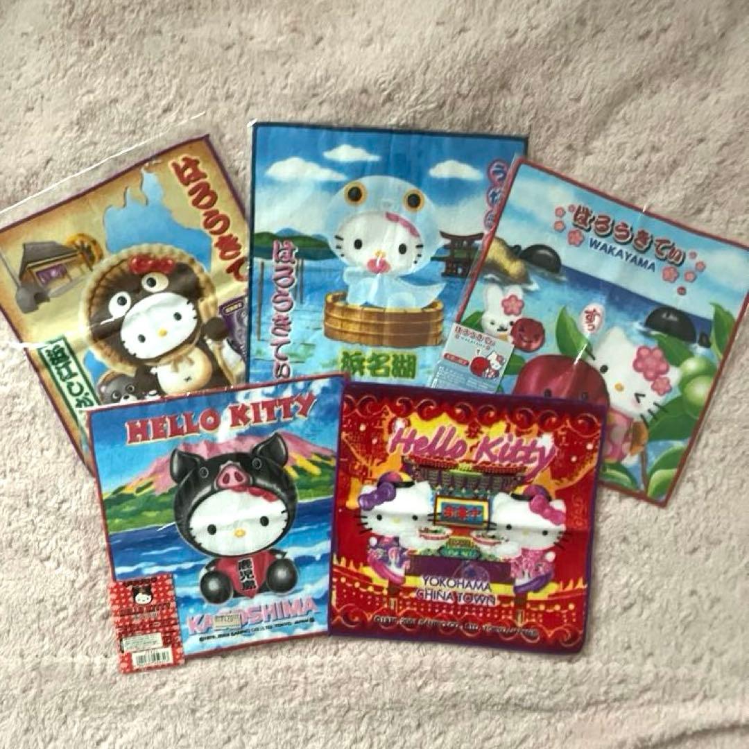 激レア☆☆キティ ご当地 まとめ売り 70点セット＆おまけ☆根付け ボールペン