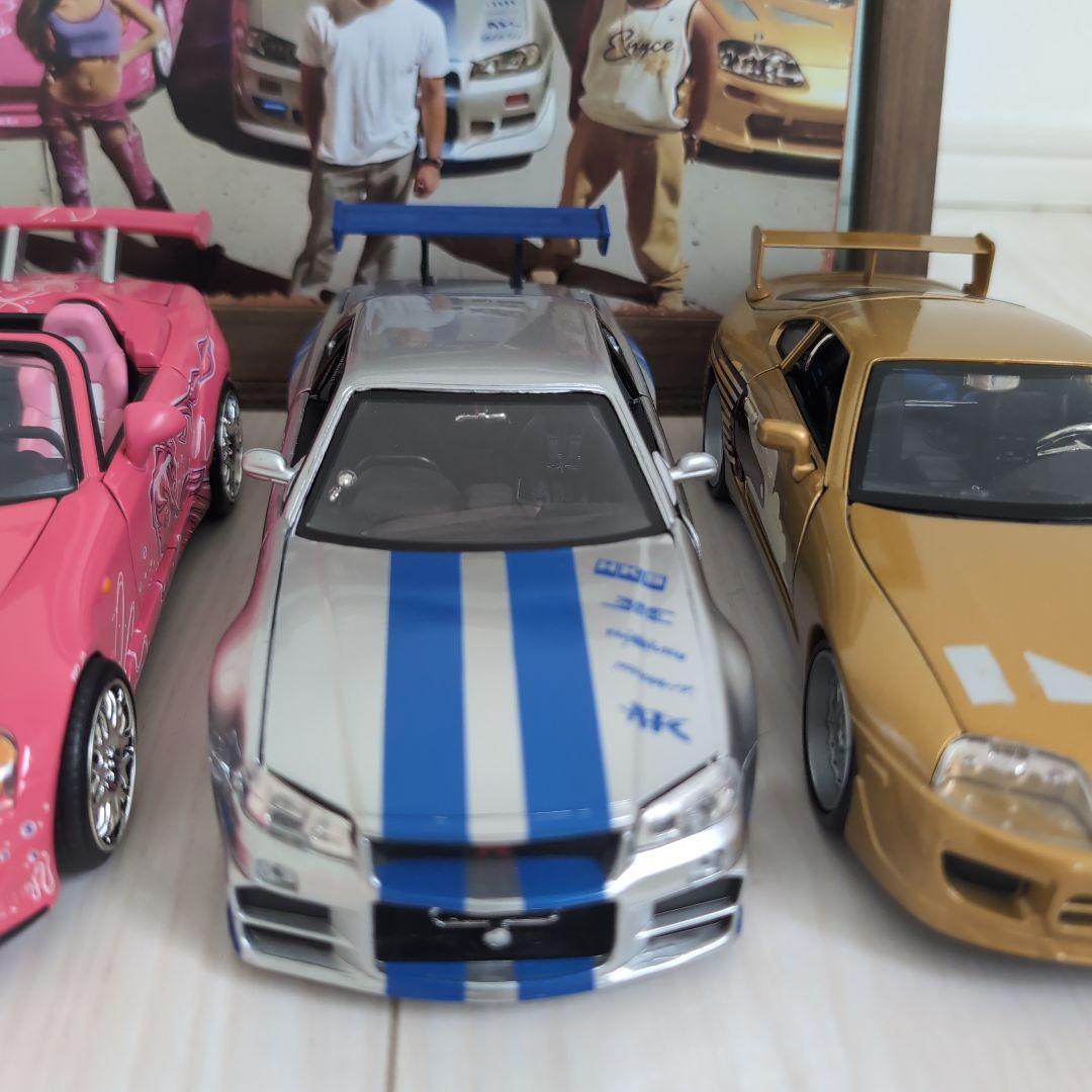 ワイルドスピード2　4台セット　JADA TOYS