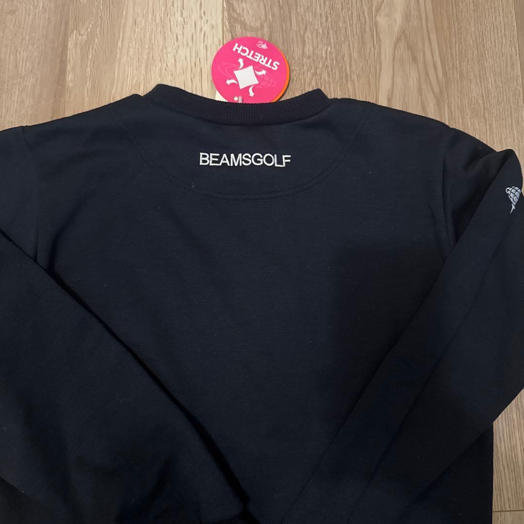 新品未使用タグ付　BEAMS GOLF レディース ネイビー スウェット S