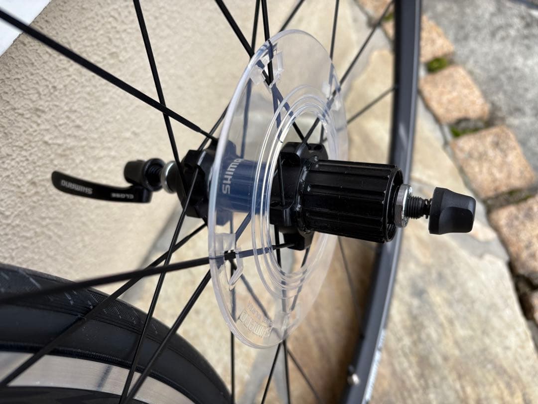 【未使用】SHIMANO シマノ RS-300 ロードバイク用ホイールセット