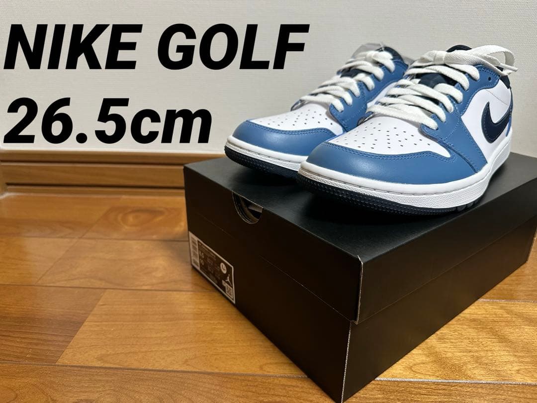 NIKE AIR JORDAN 1 LOW GOLF 26.5cm ①
